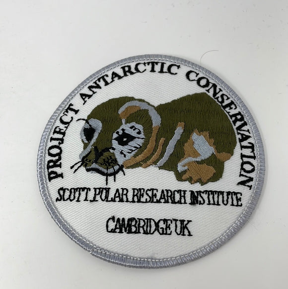 Project Antarctic Conservation Scott Polar Research Institute Cambridge UK Patch