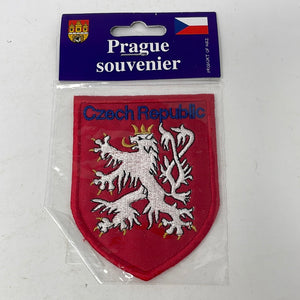 Czech Republic a landlocked country in Central Europe patch