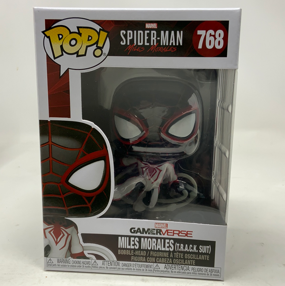 Funko Pop Spiderman Miles Morales TRACK Suit #768