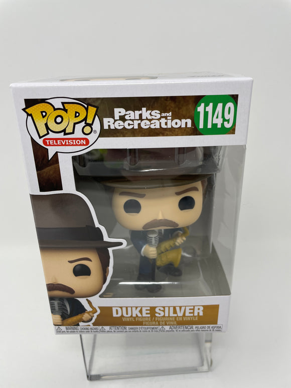 Funko Pop! Television Parks and Recreation Duke Silver 1149