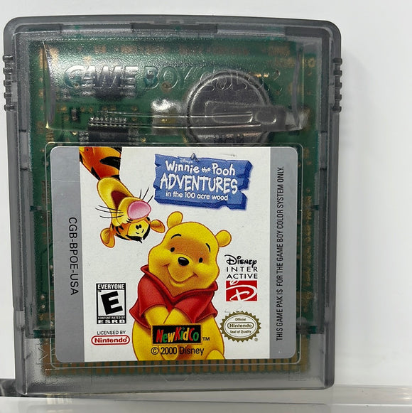 Gameboy Color Winnie the Pooh: Adventures in the 100 Acre Woods