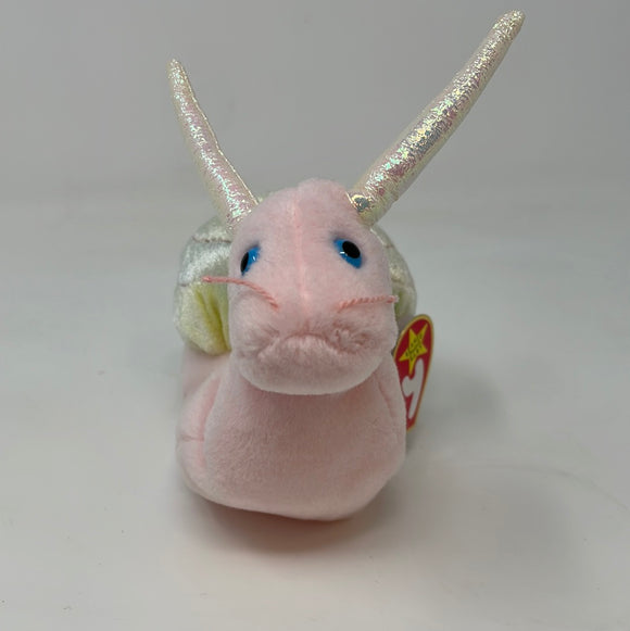 TY Beanie Baby - SWIRLY the Snail (6 inch) - Stuffed Animal Toy