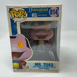 Funko Pop Disneyland 65th Mr. Toad 814