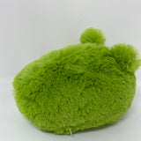 Small Fluffy Green Frog Plushie