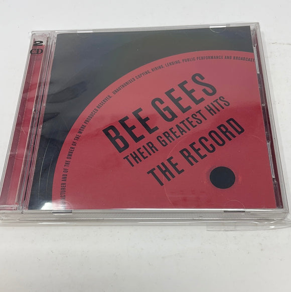 CD Bee Gees Their Greatest Hits The Record