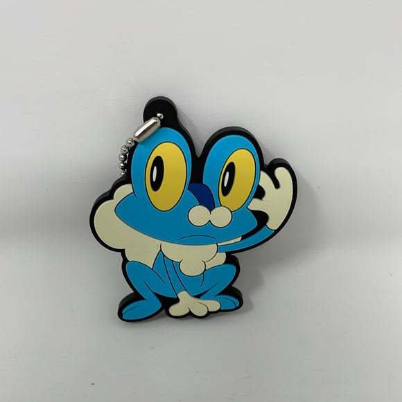 Pokémon Water Type Froakie Gashapon Rubber Keychain