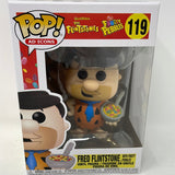 Funko Pop! Ad Icons Hanna Barbera The Flintstones Post Fruity Pebbles Fred Flintstone With Fruity Pebbles 119