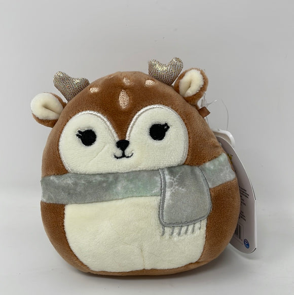 Squishmallow Dawn Deer Fawn with scarf 4
