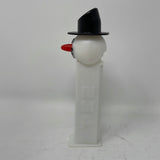 VINTAGE 1970 WHITE SNOWMAN PEZ DISPENSER MADE IN SLOVENIA RARE