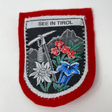 Woven Patch on felt See In Tirol