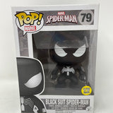 Funko Pop! Marvel Spider-Man Black Suit Spider-Man Glow In The Dark 79