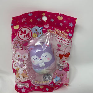 Mashlo Marshmallow Lovely Version Bear Squishy Purple