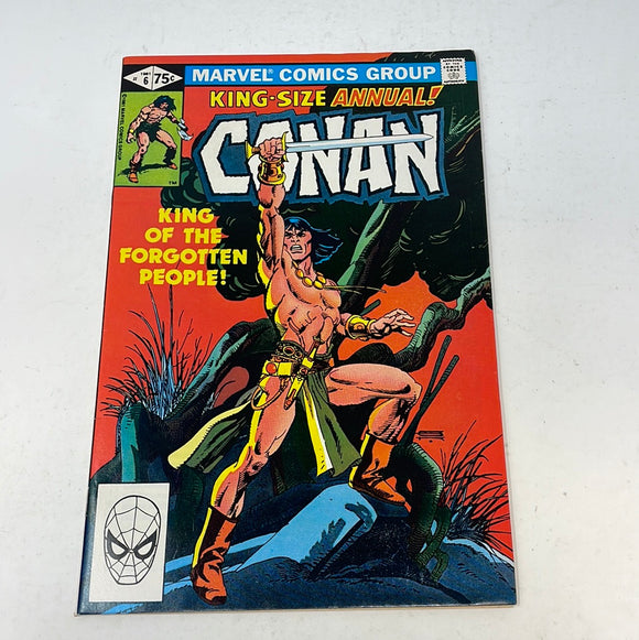 Marvel Comics Conan Annual #6 1981