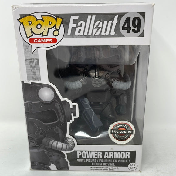 Funko Pop! Games Fallout Power Armor GameStop Exclusive 49