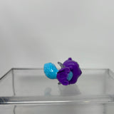 HATCHIMALS COLLEGGTIBLES SEASON 1 FOREST PURPLE & BLUE SKUNK WITH SILVER WINGS