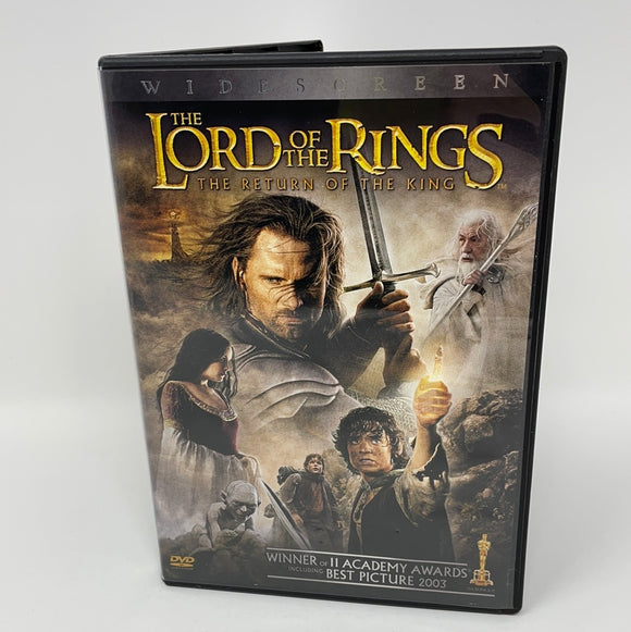 DVD The Lord of the Rings the Return of the King Widescreen
