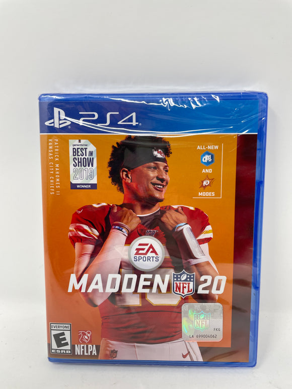 PS4 Madden NFL 20 (Sealed)