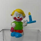 1981 Clown Around Mego Candlestick Maker Clown Candle PVC Figure