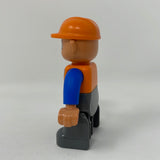 Lego Duplo MINIFIG worker My First Construction Site MINI FIGURE