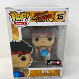 Funko Pop 8-Bit Street Fighter GameStop Exclusive Ryu 15