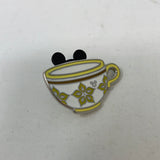 Disney Mad Tea Party Yellow Tea Cup Pin