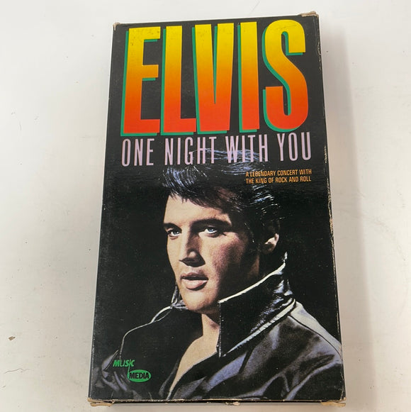 VHS Elvis One Night With You