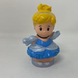 Fisher Price Little People Disney Cinderella Blue Dress Princess Figure