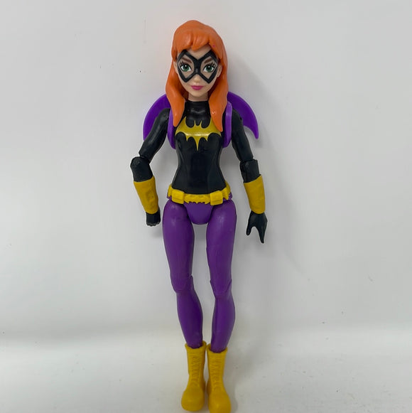 DC Comics DC Superhero Girls Batgirl Black Shirt and Purple Pants Action Figure 6” Mattel 2015