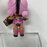 LOL Surprise Doll Pink Hair and Cheetah Print Outfit