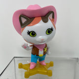 Disney Jr Sheriff Callie Cat Pink Wild West Saloon Playset Figure 3”