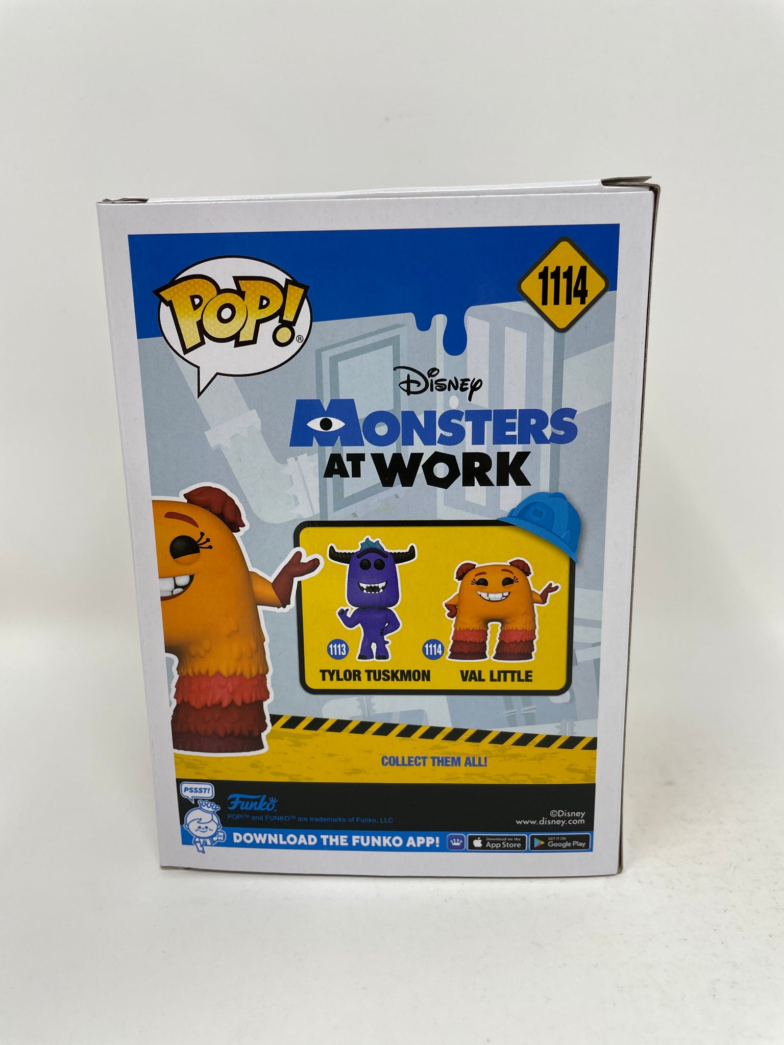 monsters at work funko pops Funko Pop Disney Monsters at Work Val Little 1114 – shophobbymall
