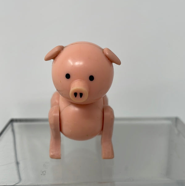 Fisher Price Little People 2005 Pig With A Bright Pink Tail – Ron's Rescued  Treasures