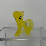 My Little Pony Mini Pony G4 Clear Lightbulb Hasbro MLP Unicorn Yellow