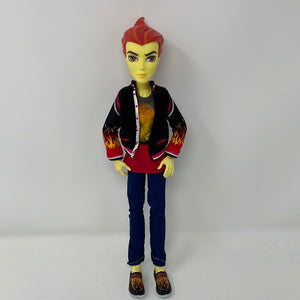 Monster High Home Ick Double The Recipe Heath Burns Doll wIth Red Apron