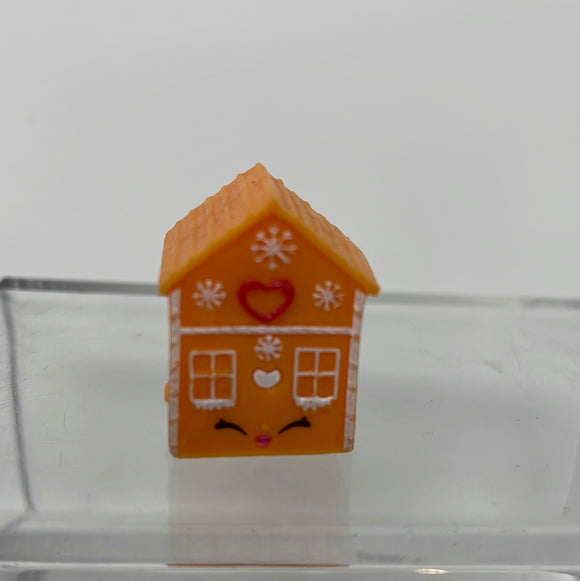 Shopkins Ginger Fred Season 3 Sweet Treats Orange Gingerbread House Figure