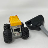 Hot Wheels Mattel Mighty Minis El Toro Loco Monster Truck Black Accelerator Key