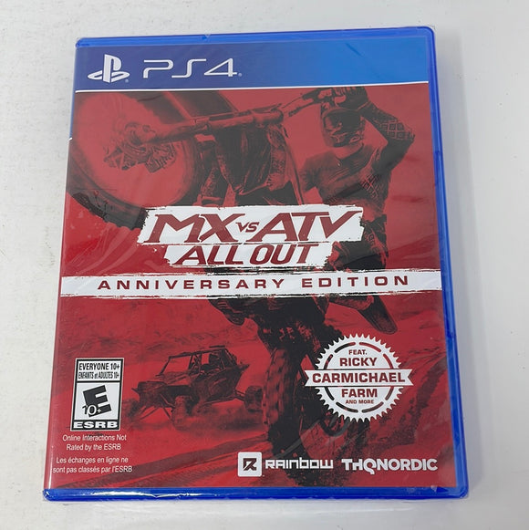 PS4 MX Vs ATV All Out Anniversary Edition (Sealed)
