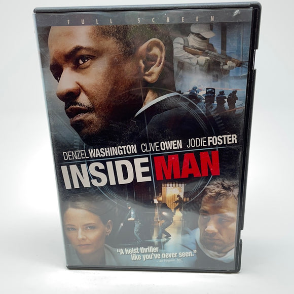 DVD Inside Man Full Screen