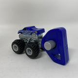 Hot Wheels Mattel Blue Thunder Monster Truck Blue Accelerator Key
