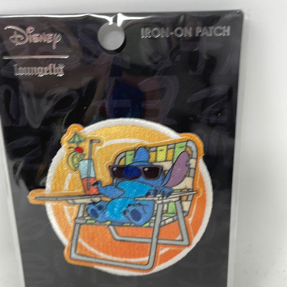 Loungefly Disney Lilo & Stitch 'Elvis' Stitch Iron On Patch Embroidered New  3