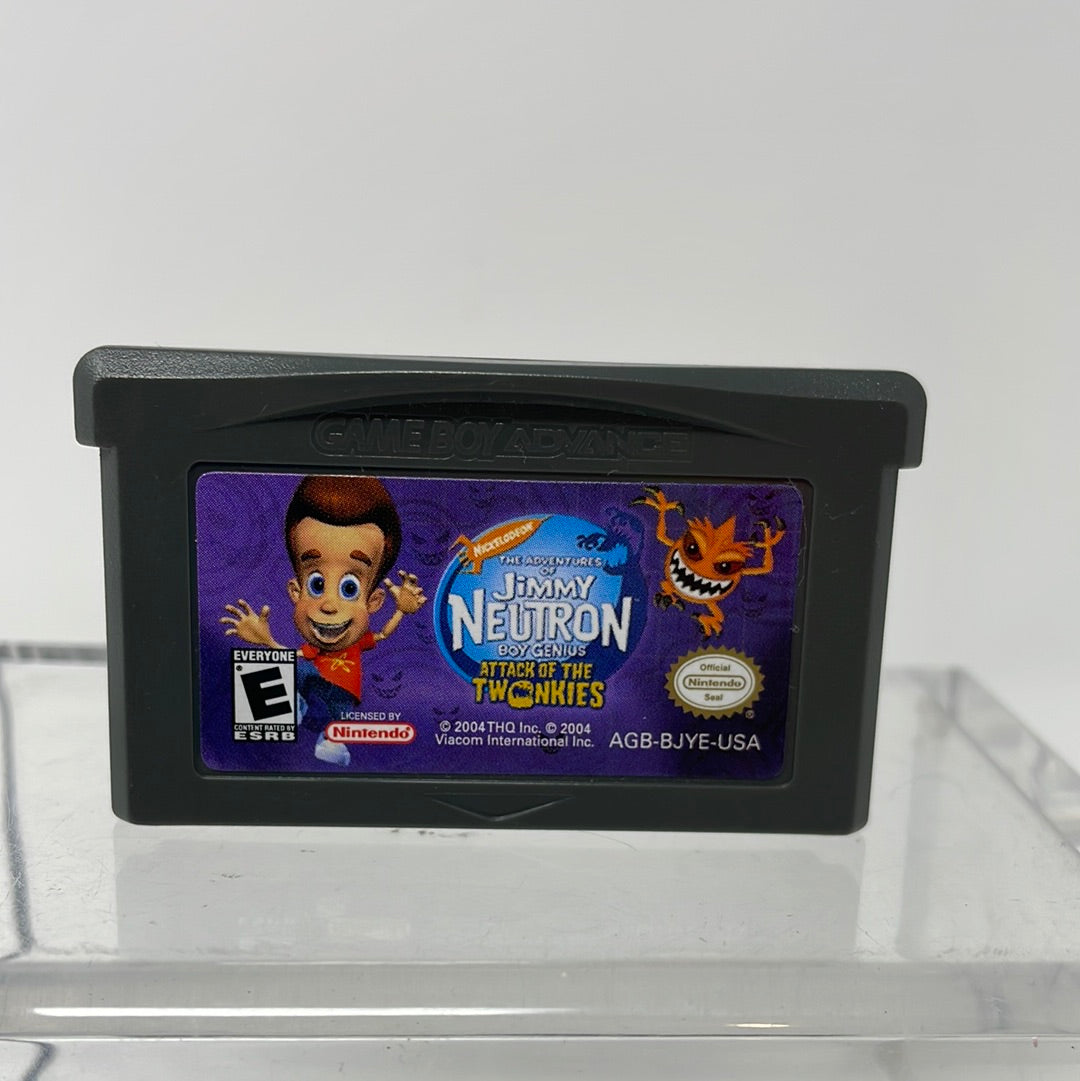 GBA The Adventures of Jimmy Neutron Boy Genius: Attack of the Twonkies –  shophobbymall, image size:1080x1081