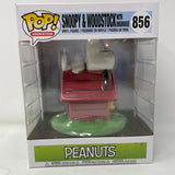 Funko Pop! Animation Peanuts Snoopy and Woodstock With Doghouse 856
