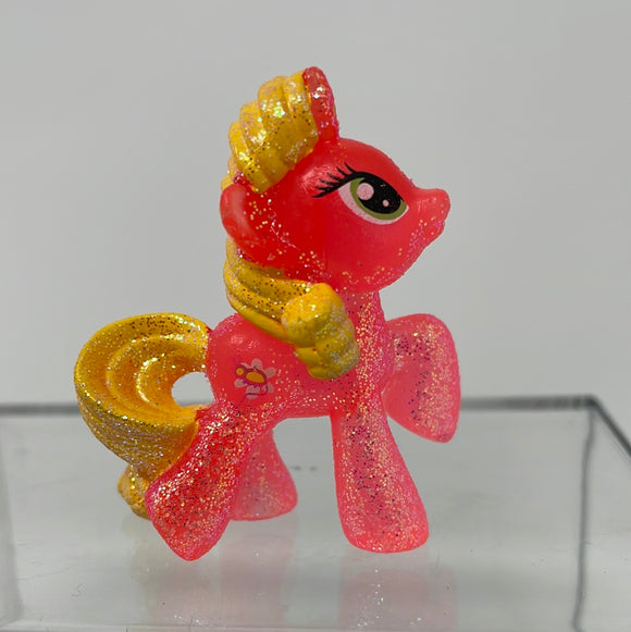 My Little Pony G4 Mini Pony Figure Glitter Unicorn Blossom MLP Hasbro