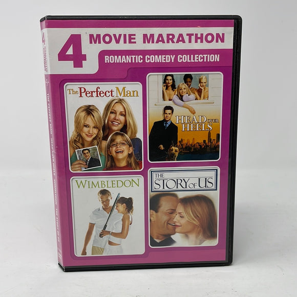 DVD 4 Movie Marathon The Perfect Man, Wimbledon, Head Over Heels & The Story Of Us