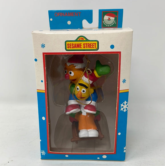 Sesame Street Santa’s World Ornament Bert and Ernie