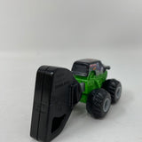 Hot Wheels Mattel Mighty Minis Grave Digger Monster Truck Black Accelerator Key