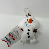 Disney Christmas Ornament Frozen Olaf Snowman Hallmark Plush Doll Small Stars 5"