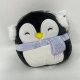 Squishmallows Luna Penguin Earmuffs Mini 4" plush 2021 New with Tag 