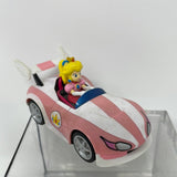 Mario Kart Pull Back Speed Racers Princess Peach Race Car