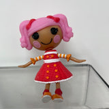 MGA Mini Littles Lalaloopsy Doll Pepper Pots "N" Pans Pink Hair Clown Doll 3"